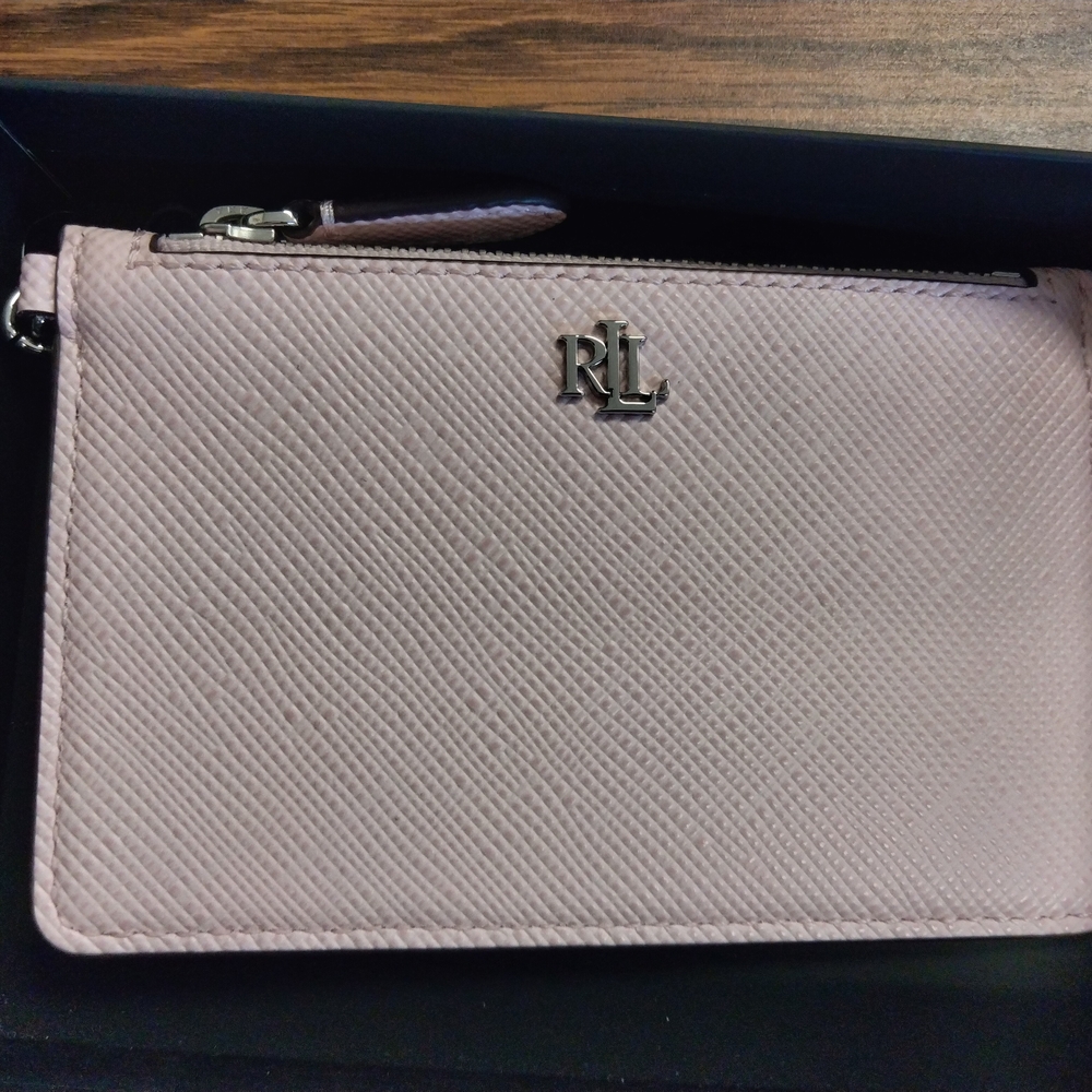 Ralph Lauren Soft Pink Card Case